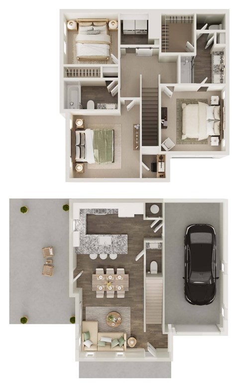 Collection at Boerne C1 Floor Plan